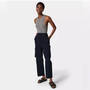 Sweaty Betty Navy Straight Leg Pants